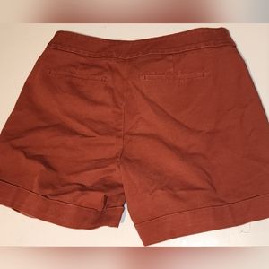 Ladies Shorts-Burnt Orange-Size 10